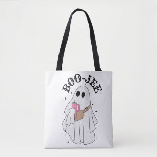 Bolsa Tote BOO JEE Engraçado Fantasma de Halloween Vibrações 
