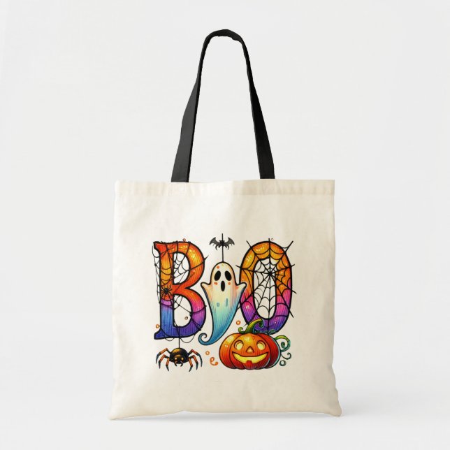 Bolsa Tote BOO-tiful Mischief in Three Acts (Frente)