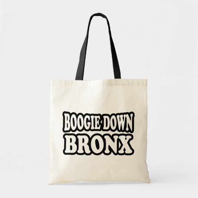 Bolsa Tote Boogie Down Bronx, Nova Iorque (Frente)