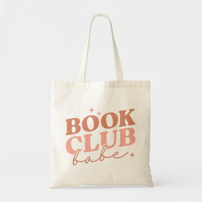 Bolsa Tote Book Club Babe (Frente)