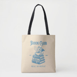 Bolsa Tote Book Club Fantasy Dragon Lovers