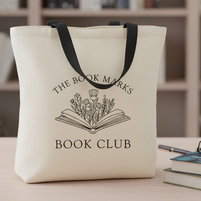 Bolsa Tote Book Club Personalized Member's Gift (Criador carregado)