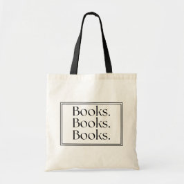 Bolsa Tote Books Books Books