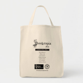 Bolsa Tote Booktopia 2014 - Sacola de Asheville NC