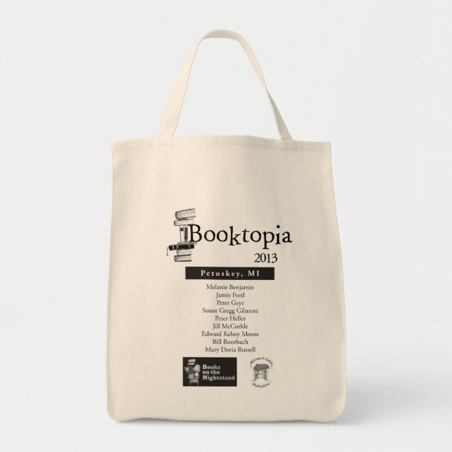 Bolsa Tote Booktopia 2103 - Saco de Petoskey MI (Frente)
