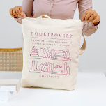 Bolsa Tote Booktrovert Editable Color Book Lover Tote Bag<br><div class="desc">Este design adorável pode ser personalizado para as suas combinações de cores favoritas. Faz um presente excelente! Encontre papelaria e presentes no nosso compro: www.berryberrysweet.com.</div>