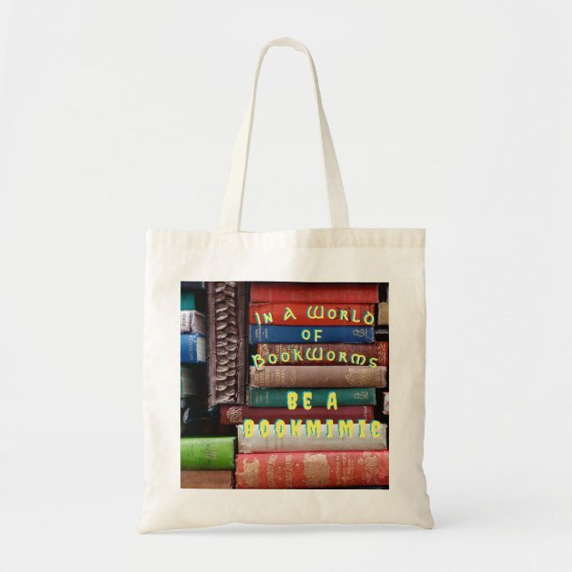 Bolsa Tote Bookworm (Frente)