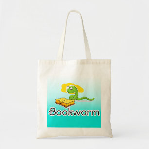 Bolsa Tote Bookworm Cute com Óculos