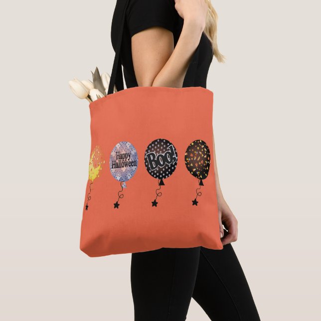 Bolsa Tote BOOloons de Halloween (Close Up)