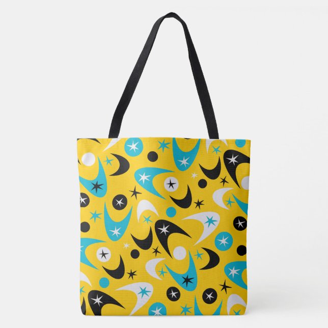 Bolsa Tote Boomerangs Retro (Frente)