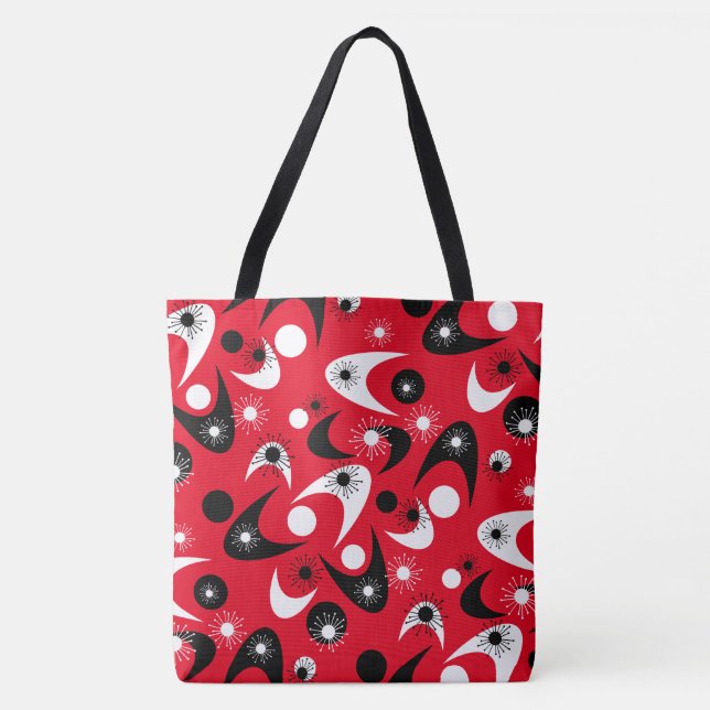 Bolsa Tote Boomerangs Retro (Frente)
