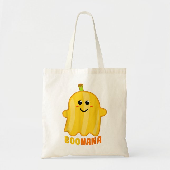 Bolsa Tote Boonana Banana Ghost Funny Scary Cute Halloween Co (Frente)
