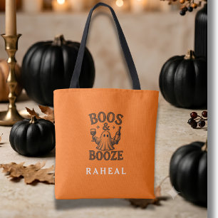 Bolsa Tote Boos & Booze Vintage Ghost