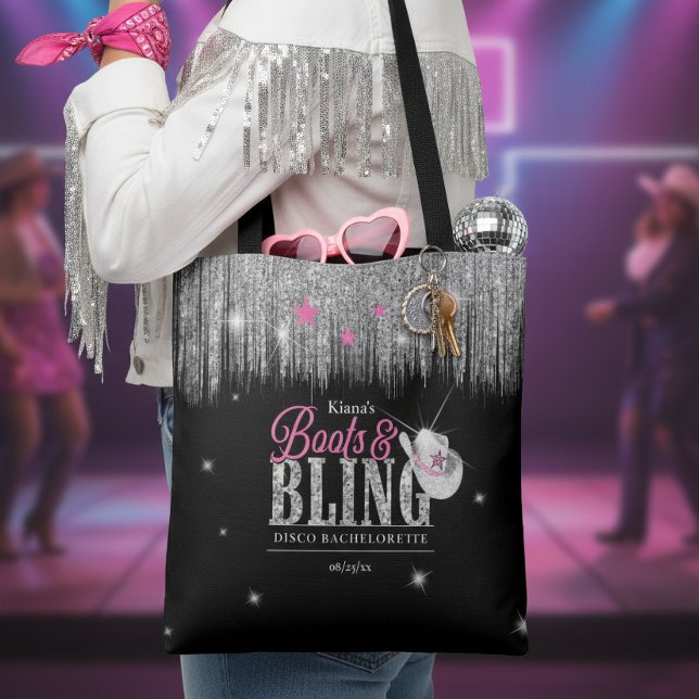 Bolsa Tote Boots 'n Bling Disco Solteira ID925 (Criador carregado)