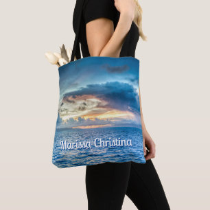 Bolsa Tote Bora Bora Ocean Ver Fotografia