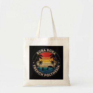 Bolsa Tote Bora Bora Souvenir - Lembrete da Polinésia Frances
