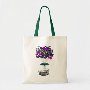 Bolsa Tote Borboleta 2 Purple e Green