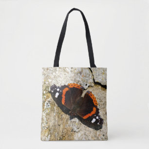 Bolsa Tote Borboleta - Almirante Vermelho