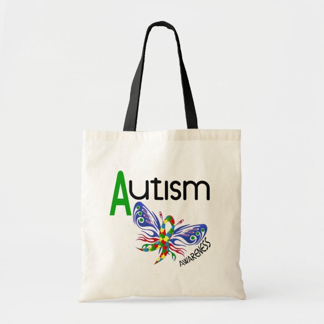 Bolsa Tote Borboleta AUTISM 3.1 (Frente)