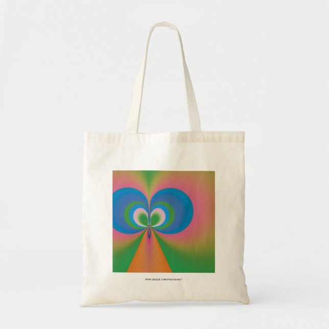 Bolsa Tote Borboleta Azul (Frente)