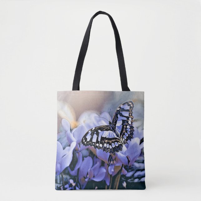 Bolsa Tote Borboleta Azul (Frente)