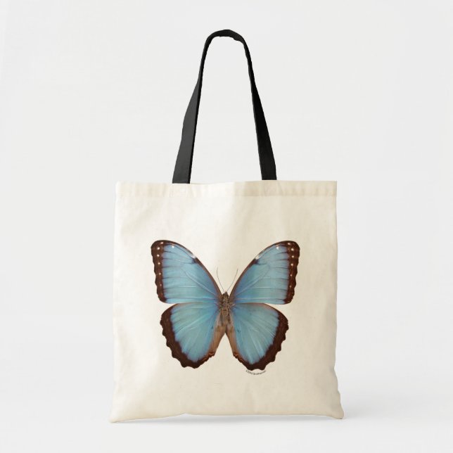 Bolsa Tote Borboleta Azul Morpho (Frente)