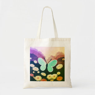 Bolsa Tote Borboleta, Belas Flores