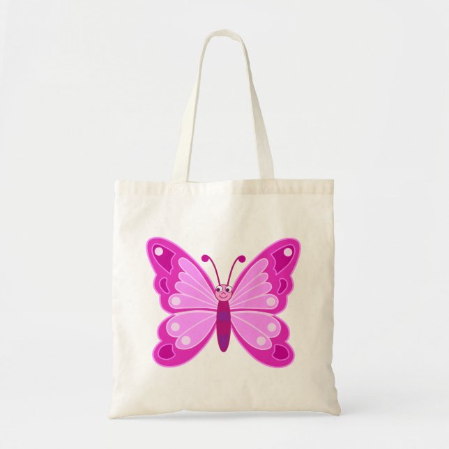 Bolsa Tote Borboleta bonito (Frente)