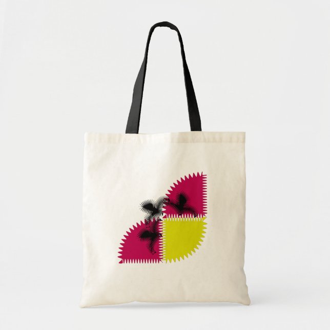 Bolsa Tote Borboleta colorida (Frente)