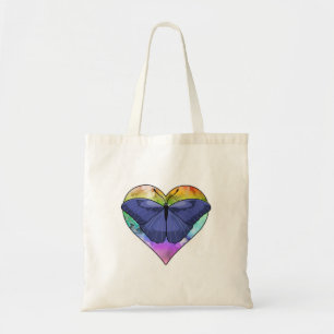 Bolsa Tote Borboleta com Coração
