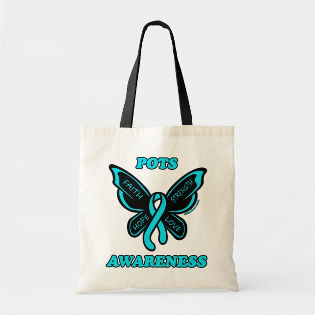 Bolsa Tote Borboleta/Consciência...POTES (Frente)