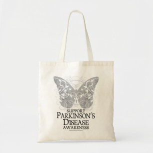 Bolsa Tote Borboleta da doença de Parkinson