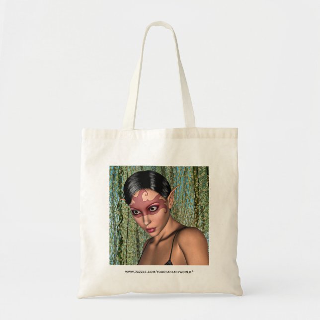 Bolsa Tote Borboleta de fada (Frente)