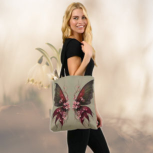 Bolsa Tote Borboleta de Madeira 2