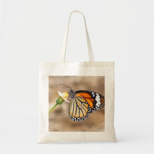 Bolsa Tote Borboleta de monarca (Frente)