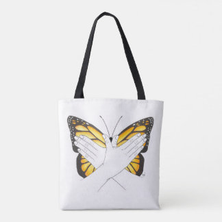 Bolsa Tote Borboleta de monarca no ASL