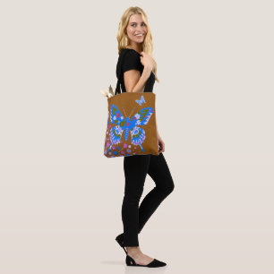 Bolsa Tote Borboleta do Prado Dourado