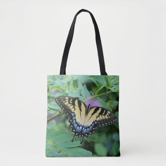 Bolsa Tote Borboleta do Swallowtail do Tigre Oriental (Frente)