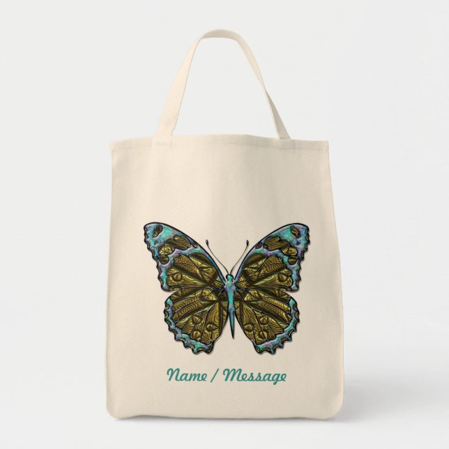 Bolsa Tote Borboleta Gravada 3 Saco (Frente)