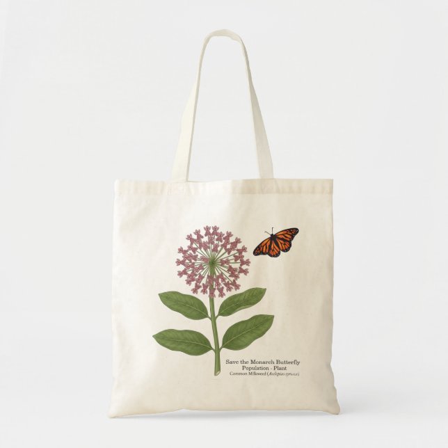 Bolsa Tote Borboleta Monarca (Frente)