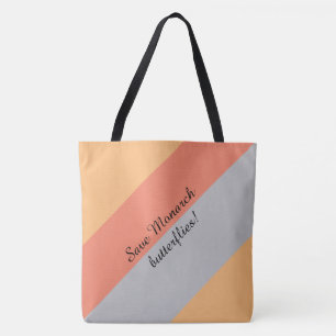 Bolsa Tote Borboleta monarca