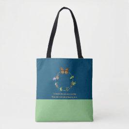 Bolsa Tote Borboleta-monarca