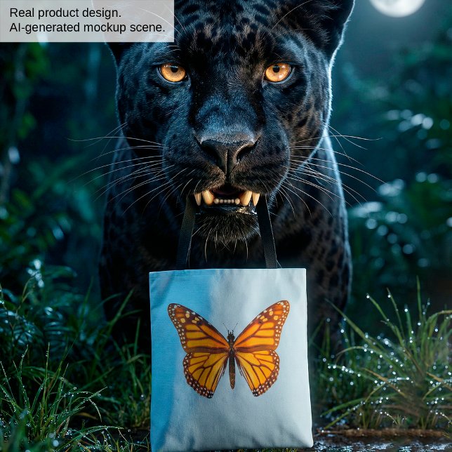Bolsa Tote Borboleta Monarca (Criador carregado)