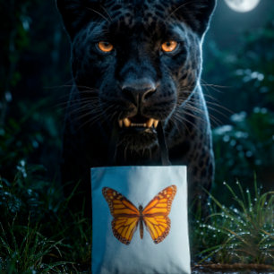 Bolsa Tote Borboleta Monarca