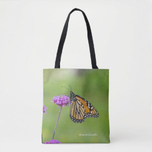 Bolsa Tote Borboleta Monarca por todo o saco