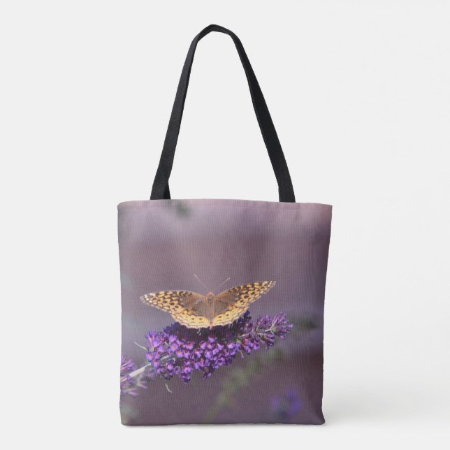 Bolsa Tote Borboleta Purple Haze (Verso)