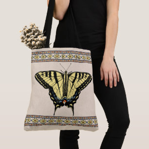 Bolsa Tote Borboleta Rabo de Andorinha Amarela do Sudoeste