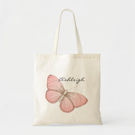 Bolsa Tote Borboleta Rosa