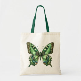 Bolsa Tote Borboleta Verde