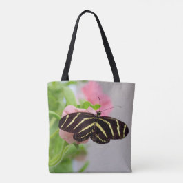 Bolsa Tote Borboleta Zebra Longwing